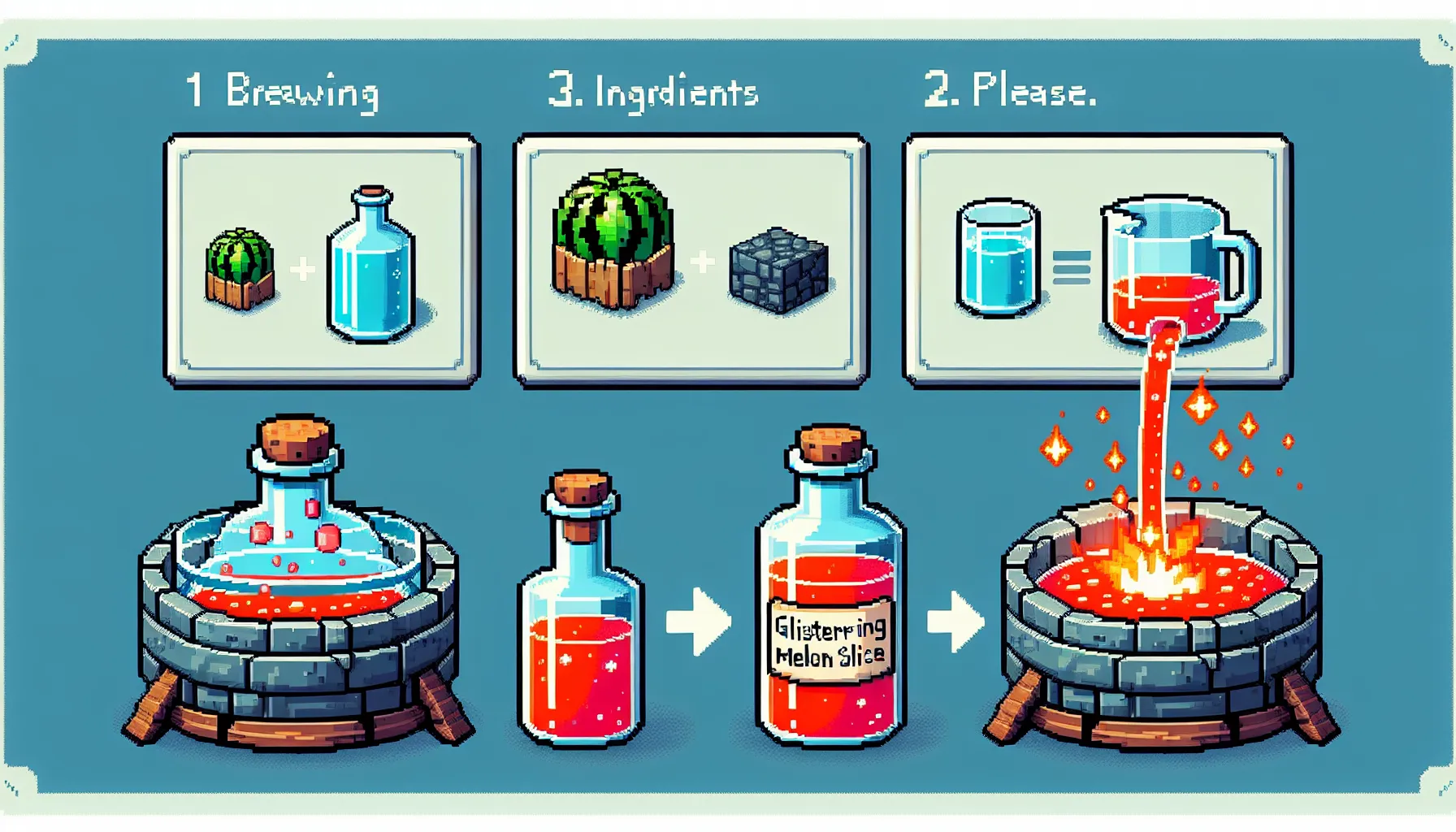 How to Make a Healing Potion in Minecraft