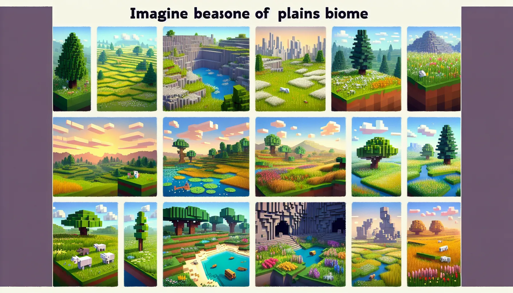 12 Best Minecraft Plains Biome Seeds You Shouldn't Miss in 2024