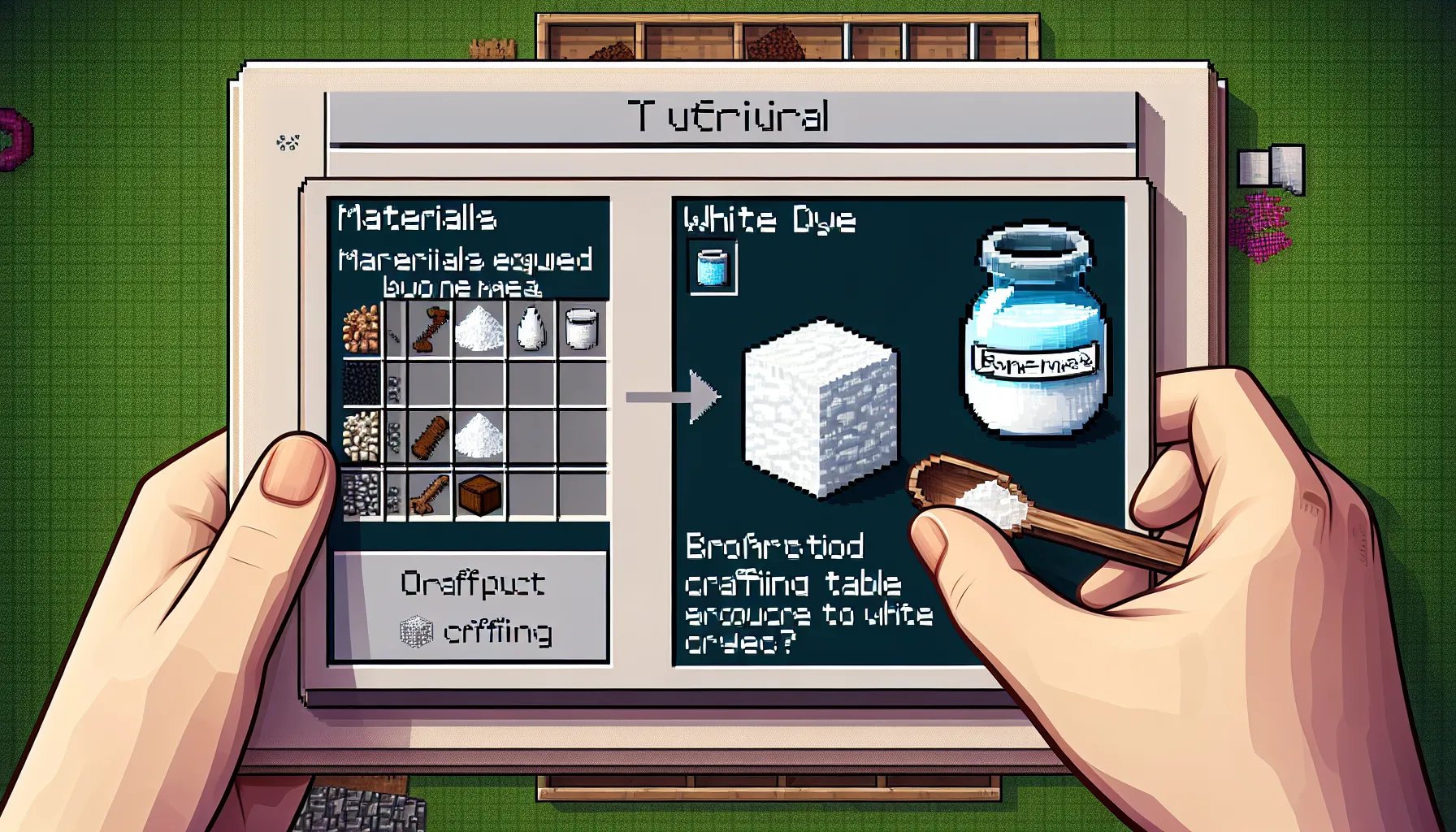 How to Get White Dye in Minecraft